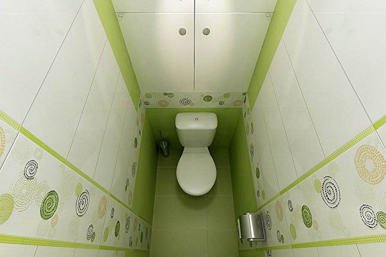 Diseño interior del baño en Jruschov - foto