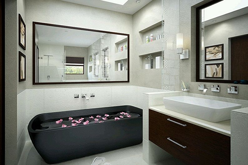 Aménagement intérieur d'une salle de bain de 5 m² - photo