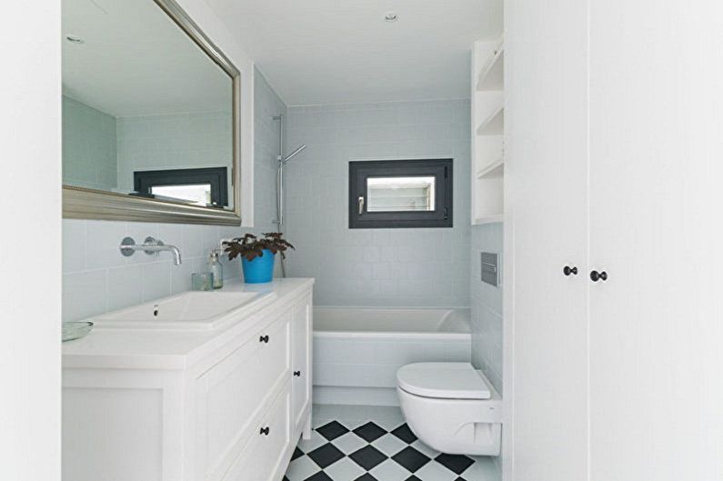 Aménagement intérieur d'une salle de bain de 5 m² - photo