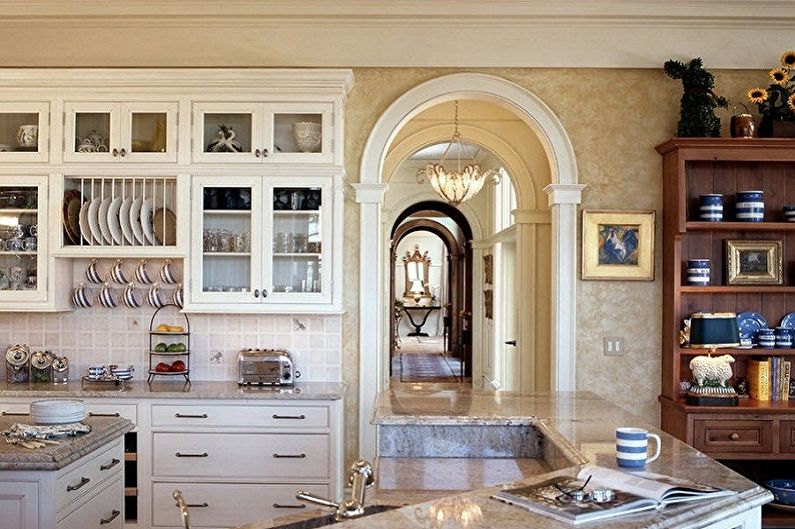 Drywall arches - photo and design ideas