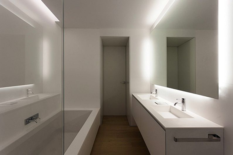 Aménagement intérieur d'une salle de bain de 6 m² - photo