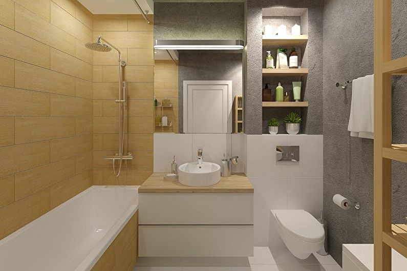 Small Bathroom Design - Layout