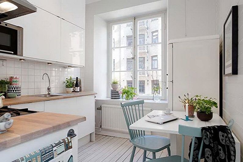 Keuken 4 m² in Scandinavische stijl - Interior Design