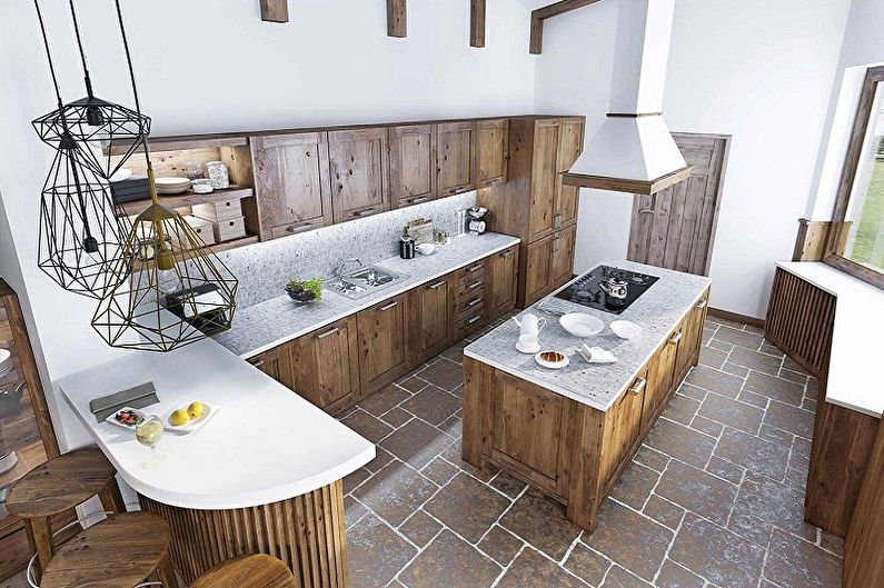 Loft Style Kitchen Design - Functies