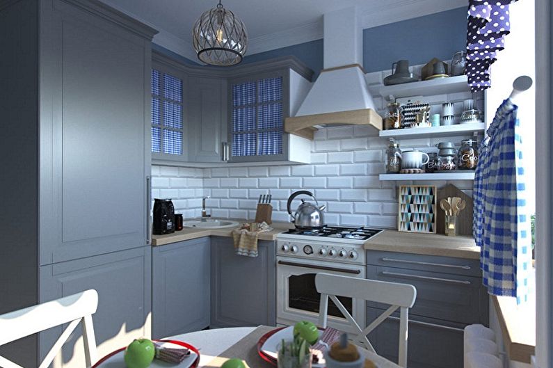 Small Provence style kitchen - Interior Design